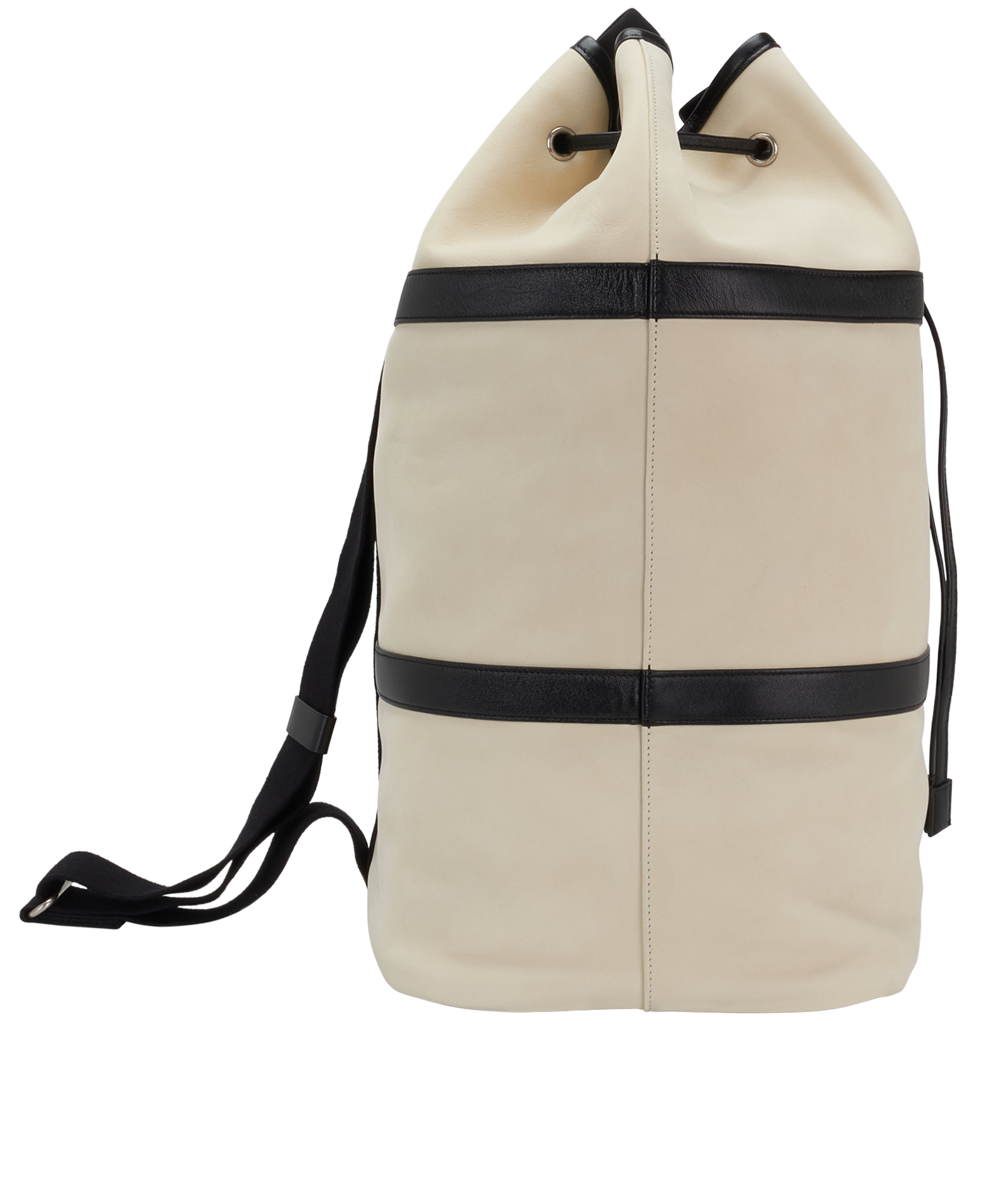Rive Gauche Sling Bag, &pound;895, Handbags, Cream, Leather, Side view
